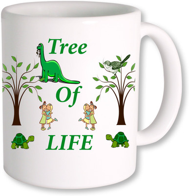 

PhotogiftsIndia Motivational Quotes tree Of Life Ceramic Mug(325 ml), Multicolor