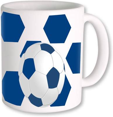 

PhotogiftsIndia Soccer Cup Sports Ceramic Mug(325 ml), Multicolor