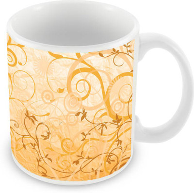 Sleep Nature's SN-MG-1300 Ceramic Mug(350 ml), Yellow