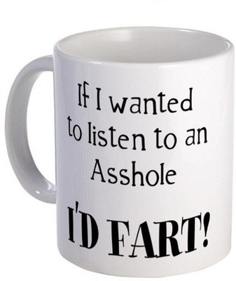 

Exoctic Silver Quoteds ooooo133 Ceramic Mug(300 ml), Multicolor