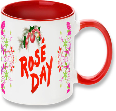 

PhotogiftsIndia happy rose day 001 Ceramic Mug(325 ml)