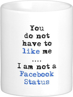 

Exoctic Silver Mast Quotes A134 Ceramic Mug(250 ml), Multicolor