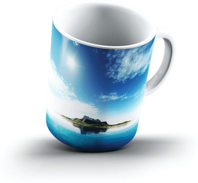 

Ucard Landscape1602893 Bone China, Ceramic, Porcelain Mug(325 ml), Multicolor
