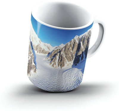 

Ucard Merging Glaciers Alaska2481 Bone China, Ceramic, Porcelain Mug(325 ml)