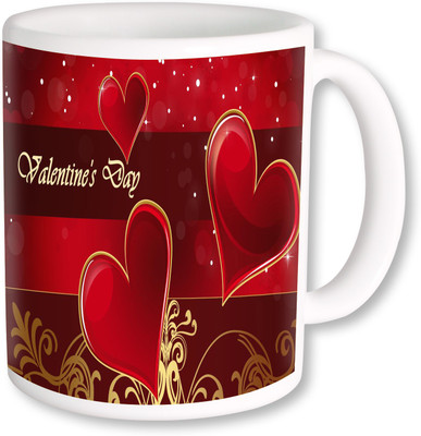 

PhotogiftsIndia Happy Valentine Day 08 Ceramic Mug(325 ml), Multicolor