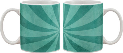 

Artifa Blue Abstract Porcelain, Ceramic Mug(350 ml), Multicolor