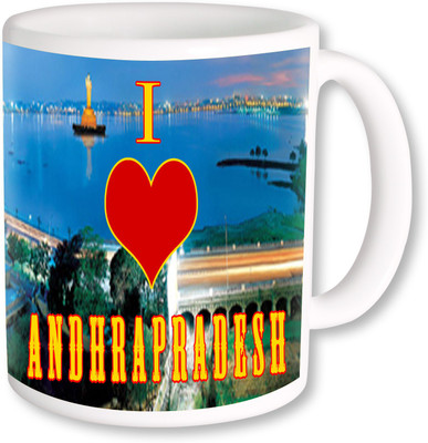 

PhotogiftsIndia I Love Andhrapradesh Ceramic Mug