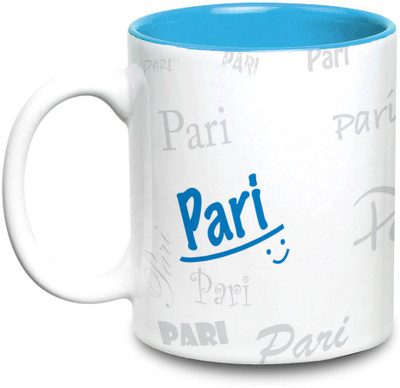 

Hot Muggs Me Graffiti - Pari Ceramic Mug(315 ml), Multicolor