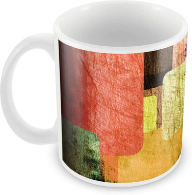 

Posterboy Patches Ceramic Mug(350 ml), Multicolor
