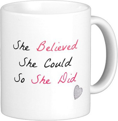 

Exoctic Silver Ajj Ki Nari Bold & Beautiful Series A001 Ceramic Mug(250 ml), Multicolor