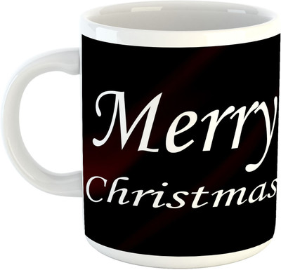 

Deeher Gifts Merry Christmas Design39 Ceramic Mug(330 ml), Multicolor