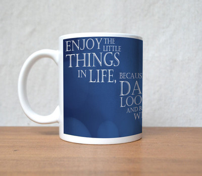 33% OFF on StyBuzz Life Quote Porcelain Mug(300 ml) 33% OFF on StyBuzz Life Quote Porcelain Mug(300 ml)