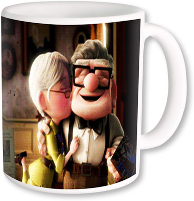 

Heyworlds cane and ellie Ceramic Mug(325 ml), Multicolor