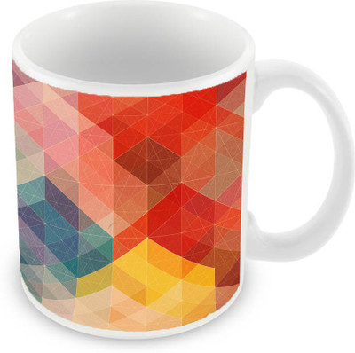 

Sleep Nature's SN-MG-65 Ceramic Mug(350 ml), Multicolor