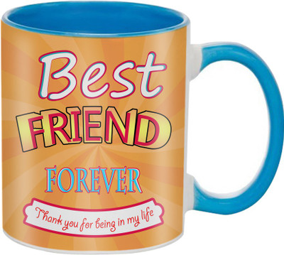 

SKY TRENDS Beautiful Special and Best Happy Valentine Gifts for Boyfriend Girlfriend Fiance Wife Husband Friends Birthday Anniversary110 Ceramic Mug(325 ml), Blue