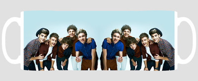 

Mooch Wale One Direction Wallpaper Ceramic Mug(325 ml), Multicolor