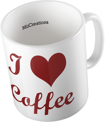 

MiiCreations MUG-W-00003 Ceramic Mug(325 ml), Multicolor