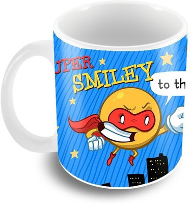 

The Crazy Me TCM_CM17 Ceramic Mug(325 ml), Multicolor