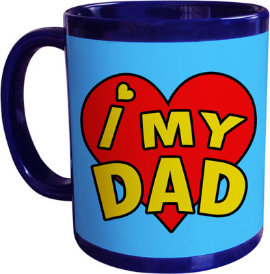 66% OFF on SajawatHomes Gifts For Dad Blue Coffee Ceramic Coffee Mug(350 ml) 66% OFF on SajawatHomes Gifts For Dad Blue Coffee Ceramic Coffee Mug(350 ml)