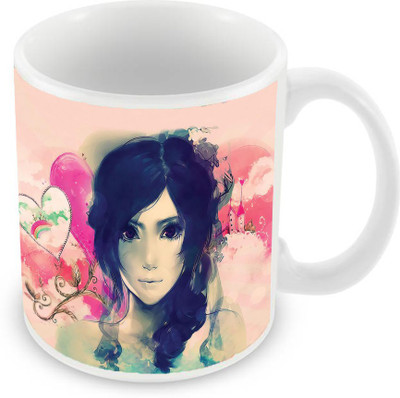 

Sleep Nature's SN-MG-1787 Ceramic Mug(350 ml), Multicolor