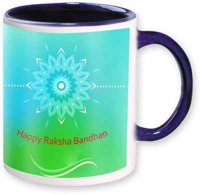 

PhotogiftsIndia Happy Raksha Bandhan 12 Ceramic Mug(325 ml), Multicolor