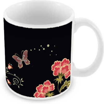 

Sleep Nature's SN-MG-2749 Ceramic Mug(350 ml), Multicolor