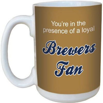 

Tree-Free Greetings Greetings lm44092 Brewers Baseball Fan Ceramic with Full-Sized Handle, 15-Ounce Ceramic Mug(60 ml), Multicolor