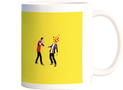 

Rangeele Inkers The Big Bang Theory Ceramic Mug(300 ml), Multicolor
