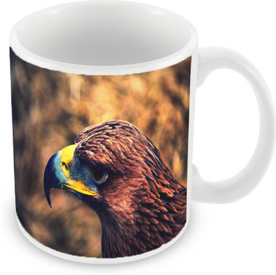 

Sleep Nature's Round Ceramic Mug(350 ml), Maroon