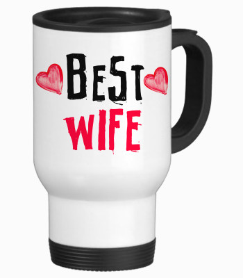 52% OFF on Tied Ribbons Best Wife Gifts For Birthday Travel Stainless Steel Mug(350 ml) 52% OFF on Tied Ribbons Best Wife Gifts For Birthday Travel Stainless Steel Mug(350 ml)