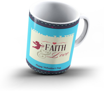 

Ucard Valentines Day Love616 Bone China, Ceramic, Porcelain Mug(325 ml)