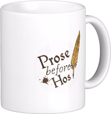 

Exoctic Silver All Occasion 0279 Ceramic Mug(300 ml), White