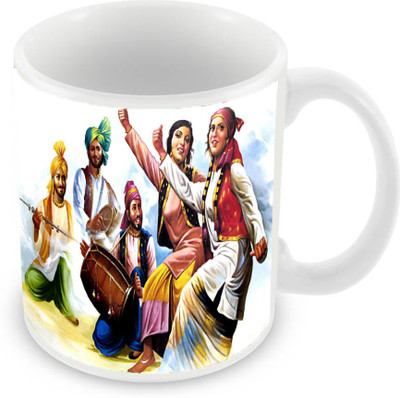 

Sleep Nature's SN-MG-274 Ceramic Mug(350 ml), Multicolor