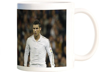 

Rangeele Inkers Ronaldo Portugal National Football team Ceramic Mug(300 ml), Multicolor