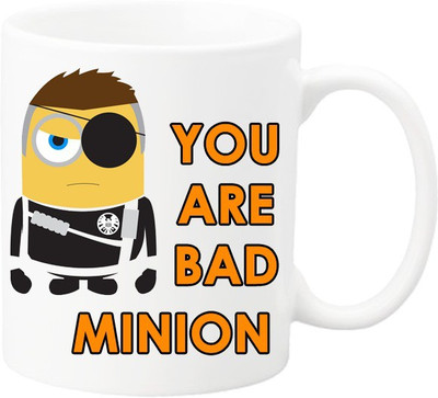 

TeddyMaddy U R Bad Minion Ceramic Mug(350 ml)