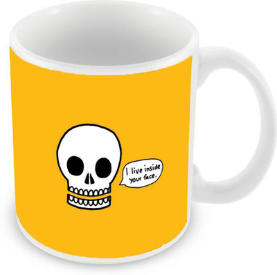

Sleep Nature's SN-MG-1909 Ceramic Mug(350 ml), Yellow