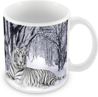

Sleep Nature's SN-MG-423 Ceramic Mug(350 ml), White