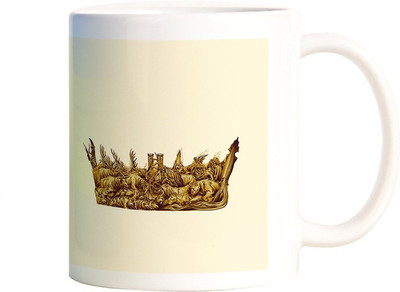 

Rangeele Inkers Gane Of Thrones Houses Ceramic Mug(300 ml), Multicolor