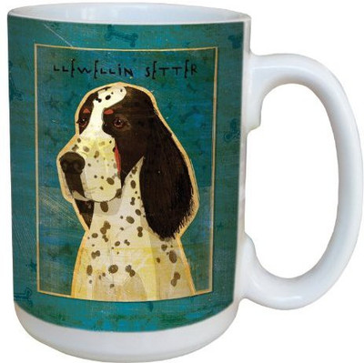 

Tree-Free Greetings Greetings sg44042 Llewellyn Setter by John W. Golden Ceramic with Full-Sized Handle, 15-Ounce Ceramic Mug(60 ml), Multicolor