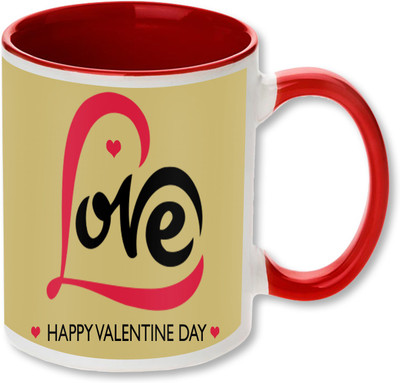 

Heyworlds love valentine day gifts 001 Ceramic Mug(325 ml), Multicolor