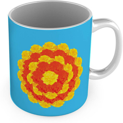 

Kaarigar Coffees Ceramic Mug(714 ml), Blue