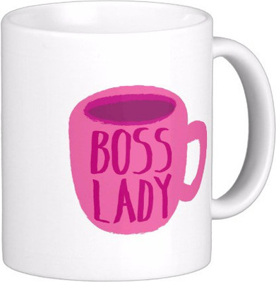 

Exoctic Silver Office Quotes CX001 Ceramic Mug(300 ml), Pink;white