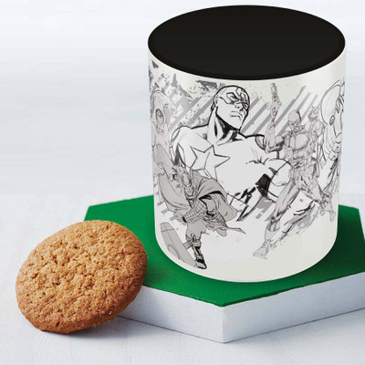 

Posterboy Avengers Assemble - Graphic Officially Licensed Ceramic Mug(350 ml), Multicolor