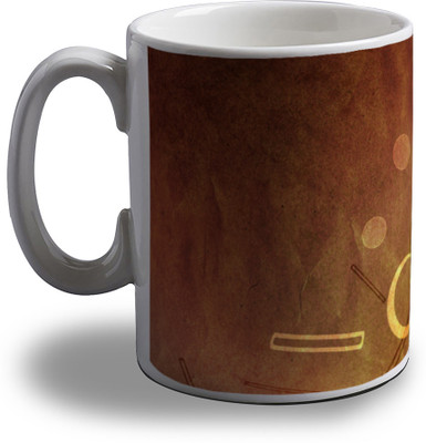 

Artifa Abstract Design AMG0093 Porcelain, Ceramic Mug(350 ml), Multicolor