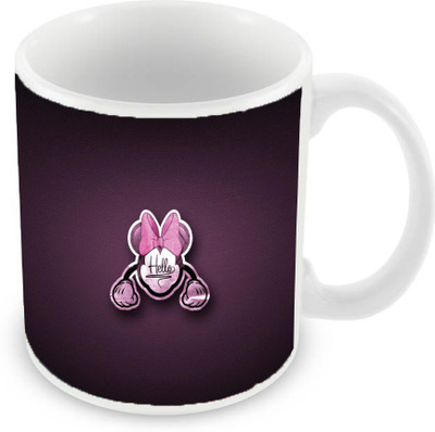 

Sleep Nature's SN-MG-2068 Ceramic Mug(350 ml), Pink