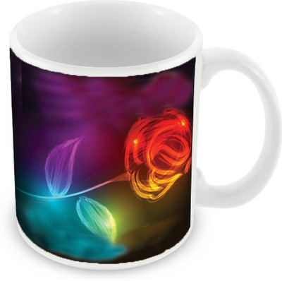 

Sleep Nature's SN-MG-1652 Ceramic Mug(350 ml), Multicolor