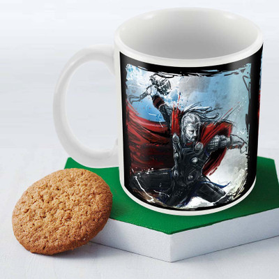 

Posterboy Thor Officially Licensed (Pack Of 1) Ceramic Mug(350 ml)