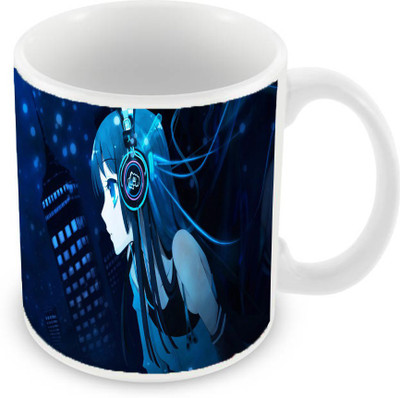 

Sleep Nature's SN-MG-1051 Ceramic Mug(350 ml), Blue
