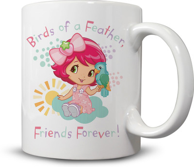 

Ackme Design Friends Forever Ceramic Mug(325 ml), Multicolor
