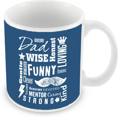 

Sleep Nature's SN-MG-1642 Ceramic Mug(350 ml), Blue